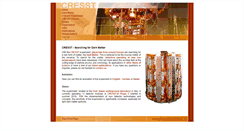Desktop Screenshot of cresst.de